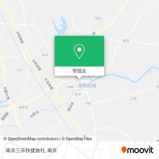 南京三乐快捷旅社地图