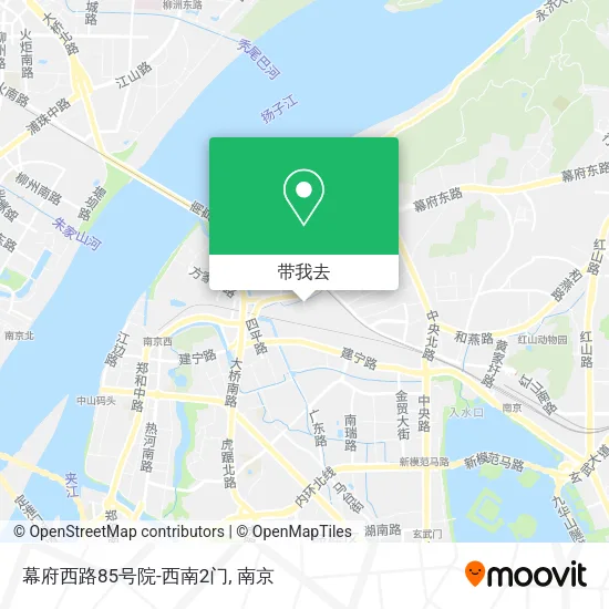 幕府西路85号院-西南2门地图