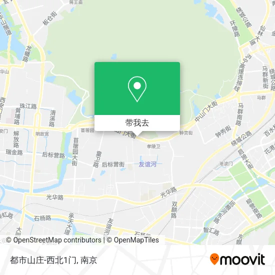 都市山庄-西北1门地图