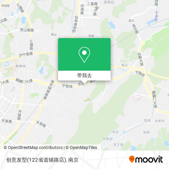 创意发型(122省道辅路店)地图