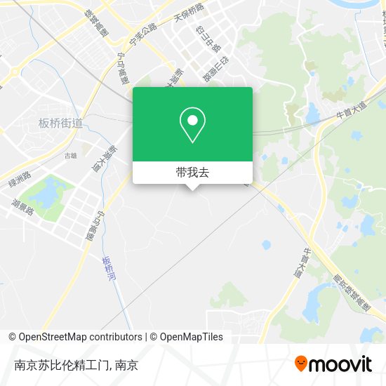 南京苏比伦精工门地图