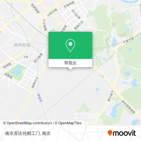 南京苏比伦精工门地图