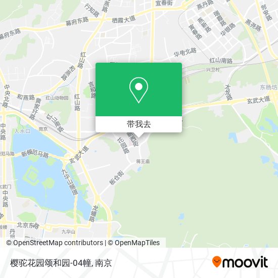 樱驼花园颂和园-04幢地图