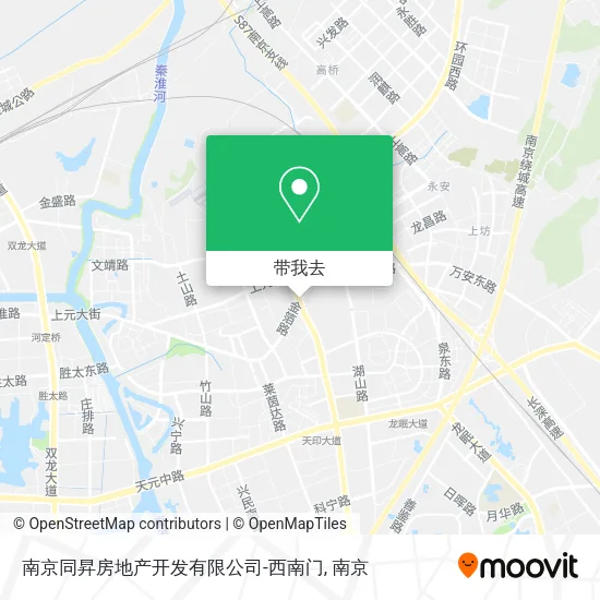 南京同昇房地产开发有限公司-西南门地图