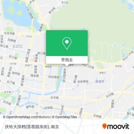 庆铃大排档(苜蓿园东街)地图