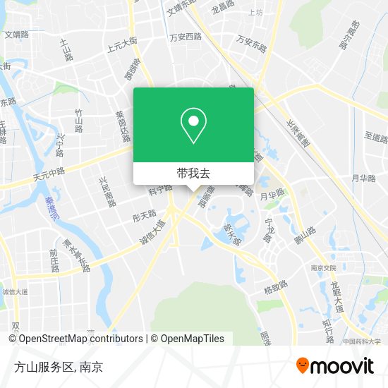 方山服务区地图