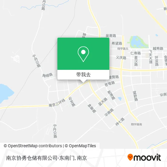 南京协勇仓储有限公司-东南门地图