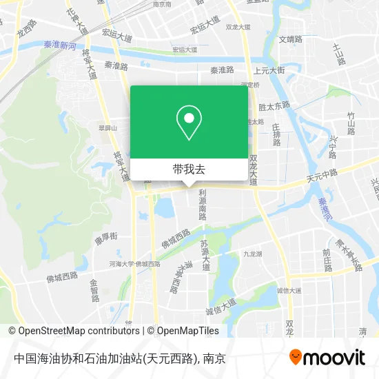 中国海油协和石油加油站(天元西路)地图