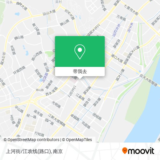 上河街/江农线(路口)地图