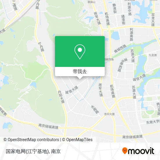 国家电网(江宁基地)地图