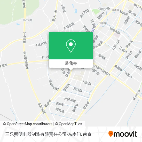 三乐照明电器制造有限责任公司-东南门地图