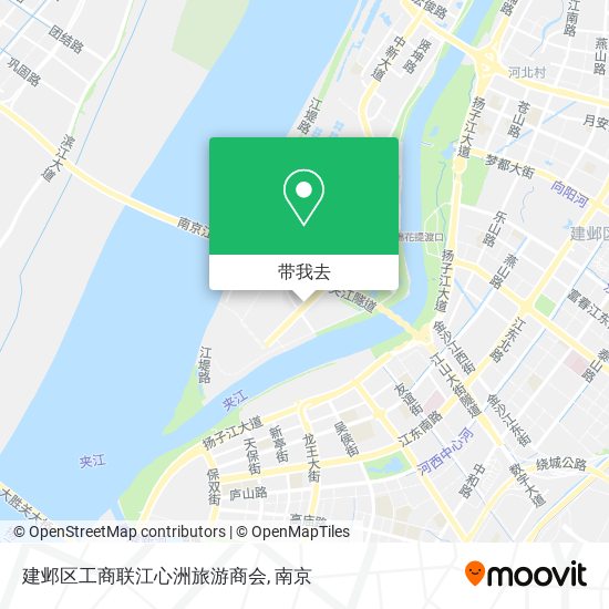 建邺区工商联江心洲旅游商会地图