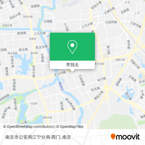 南京市公安局江宁分局-西门地图