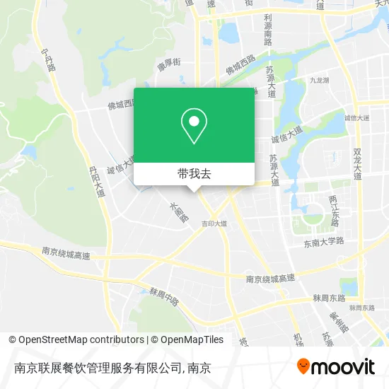 南京联展餐饮管理服务有限公司地图