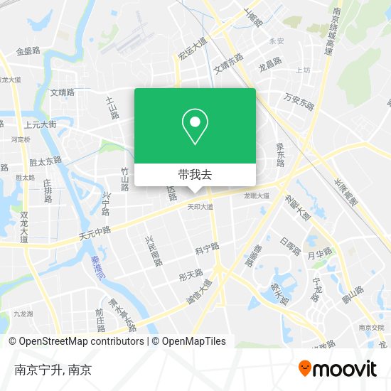 南京宁升地图
