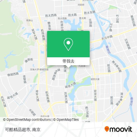 可酷精品超市地图