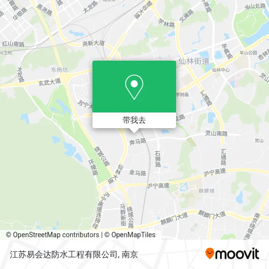 江苏易会达防水工程有限公司地图