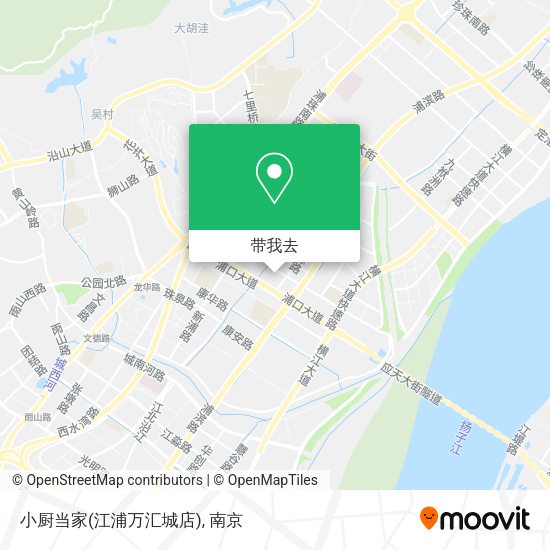 小厨当家(江浦万汇城店)地图