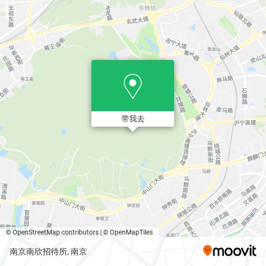 南京南欣招待所地图