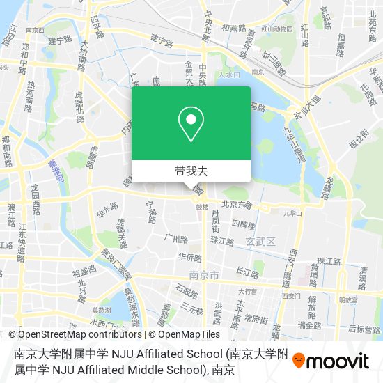 南京大学附属中学 NJU Affiliated School地图
