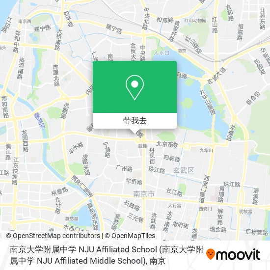 南京大学附属中学 NJU Affiliated School地图