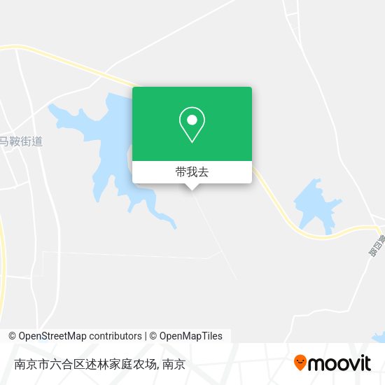 南京市六合区述林家庭农场地图