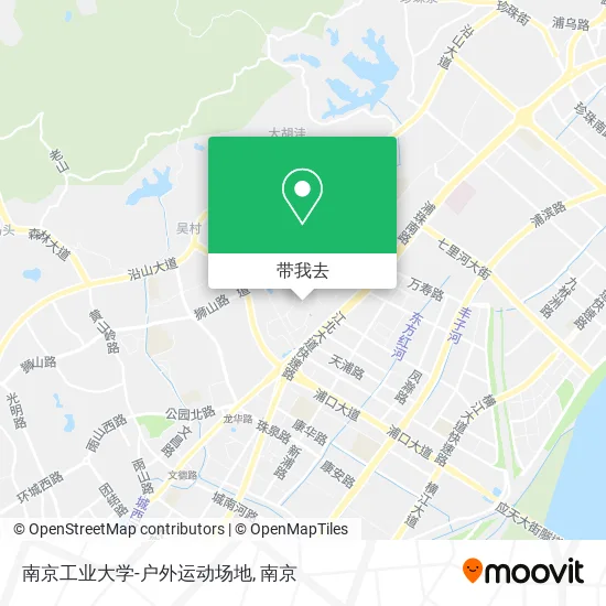 南京工业大学-户外运动场地地图