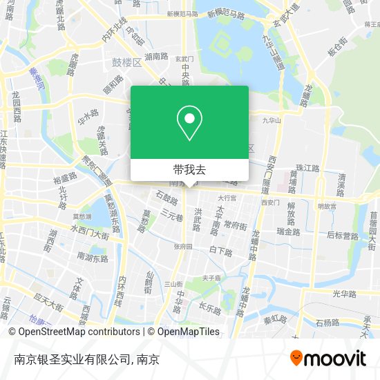 南京银圣实业有限公司地图