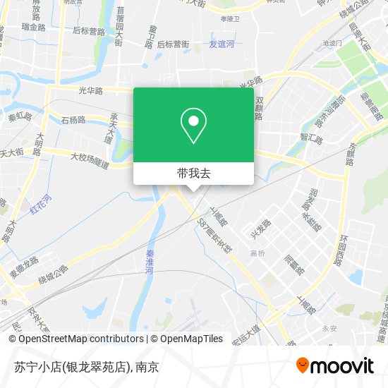 苏宁小店(银龙翠苑店)地图