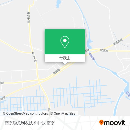 南京聪龙制衣技术中心地图