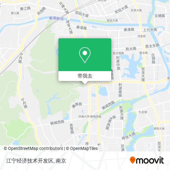 江宁经济技术开发区地图