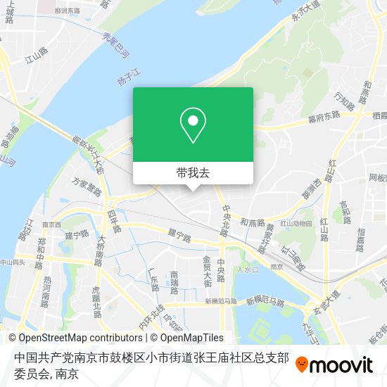 中国共产党南京市鼓楼区小市街道张王庙社区总支部委员会地图