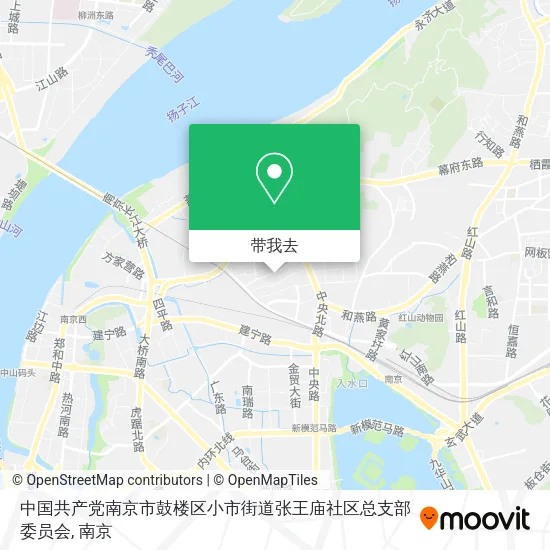 中国共产党南京市鼓楼区小市街道张王庙社区总支部委员会地图