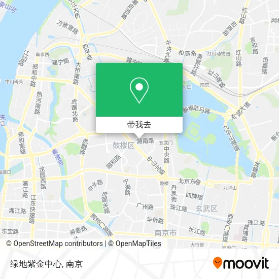 绿地紫金中心地图