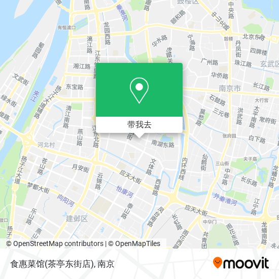 食惠菜馆(茶亭东街店)地图
