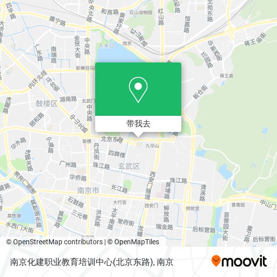 南京化建职业教育培训中心(北京东路)地图