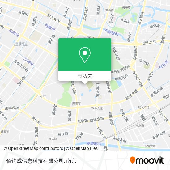 佰钧成信息科技有限公司地图