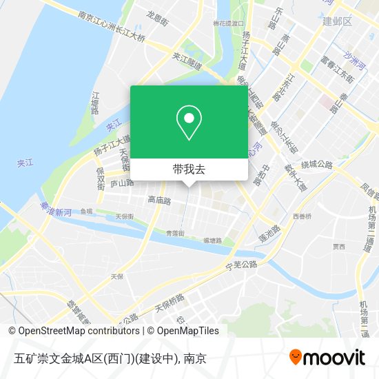 五矿崇文金城A区(西门)(建设中)地图