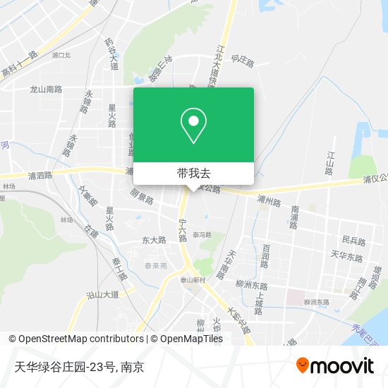 天华绿谷庄园-23号地图