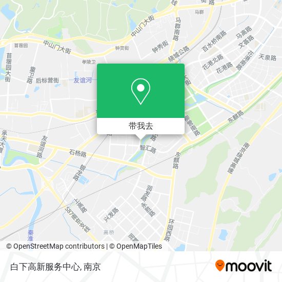 白下高新服务中心地图