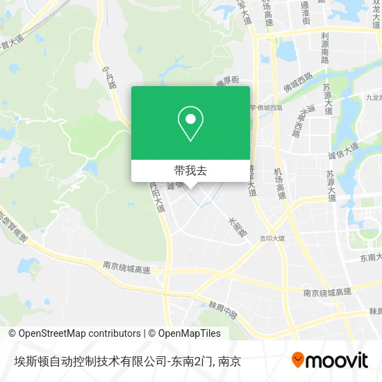 埃斯顿自动控制技术有限公司-东南2门地图