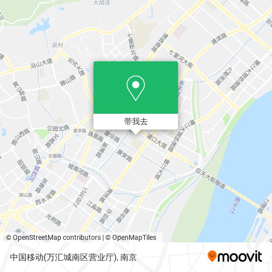 中国移动(万汇城南区营业厅)地图