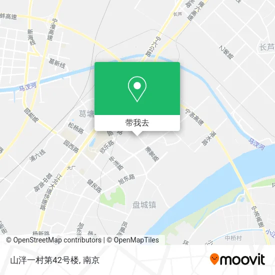 山泮一村第42号楼地图