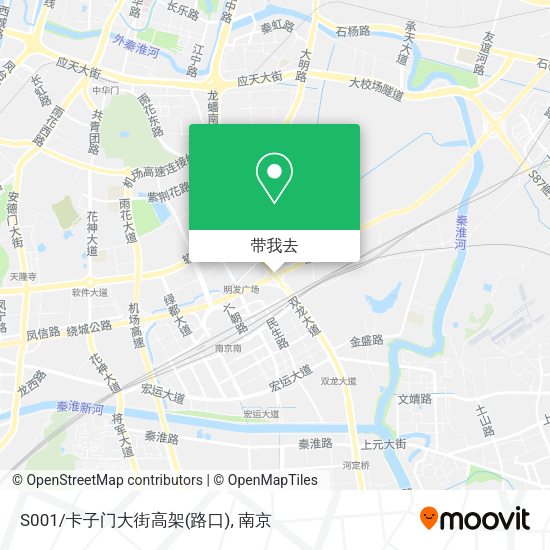 S001/卡子门大街高架(路口)地图