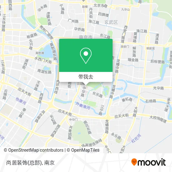 尚居装饰(总部)地图