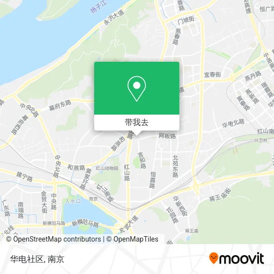 华电社区地图