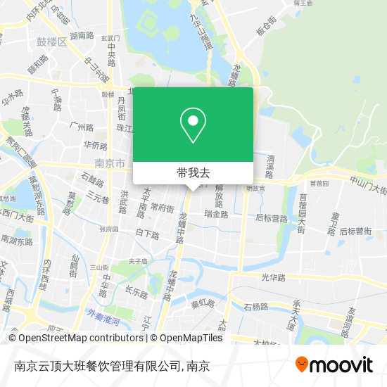南京云顶大班餐饮管理有限公司地图
