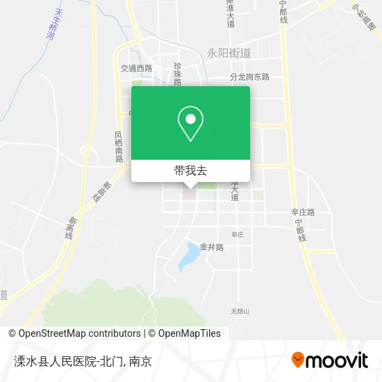 溧水县人民医院-北门地图