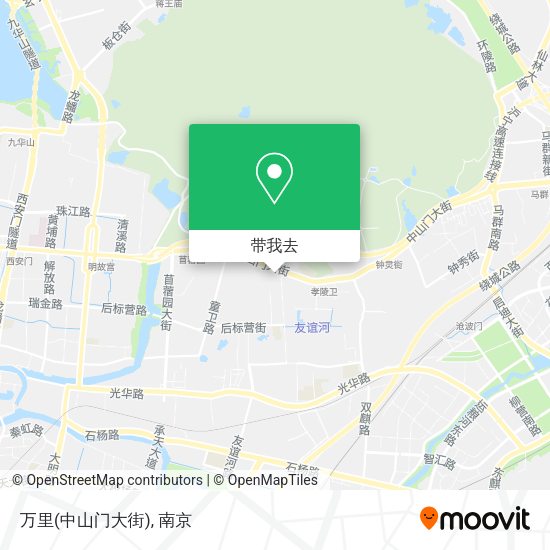 万里(中山门大街)地图