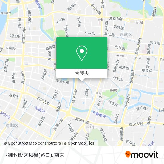 柳叶街/来凤街(路口)地图